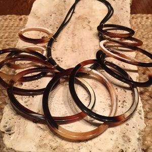 Resin Tortoise Necklace-stunning!